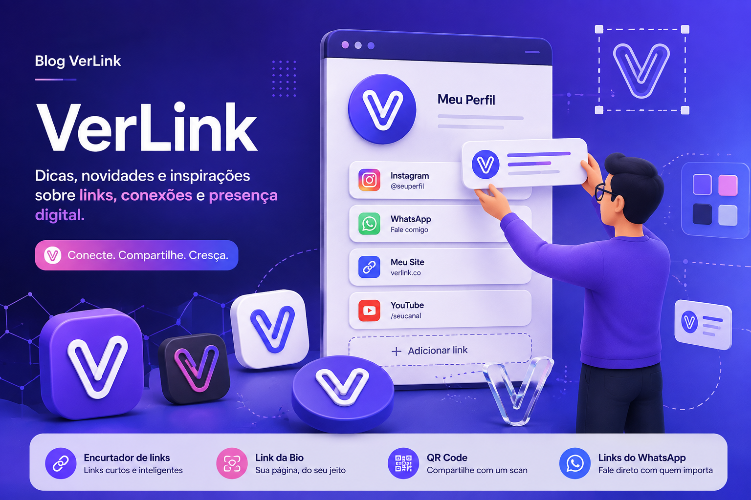 Como configurar meu perfil no VerLink